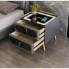Modern Console Nightstands Cabinet Minimalist Indoor Storage Wooden High Quality Nordic Designer Stolik Nocny Luxury Furniture