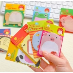 Sticker Cute Animal Sticky Notes Notepad Memo Pads Panda Cat Kitty Stationery