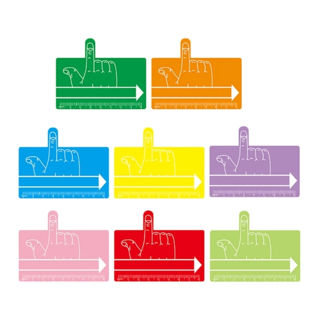 Bookmark Reading Tool Finger Spacer Writing Tools Kids Guided Strips Dyslexia Supplies